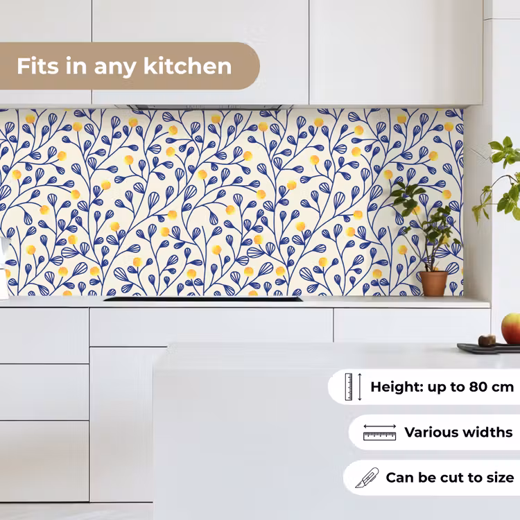 Kitchen splashback - Patterns - Yellow - Minimalist — 7