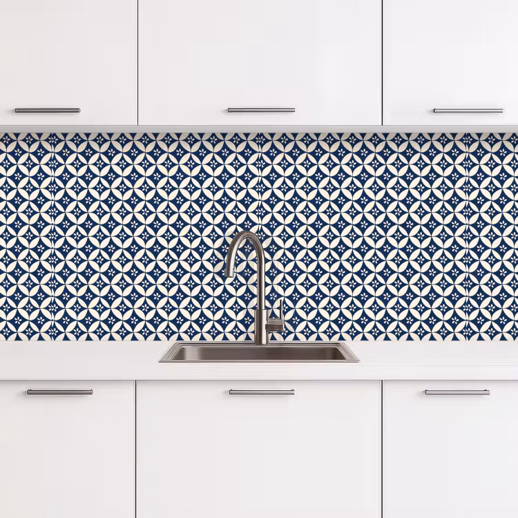 Kitchen splashback - Japan - Patterns - Blue — 4