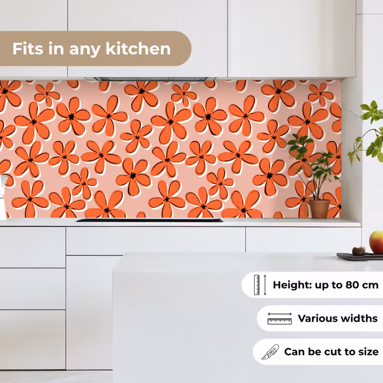 Kitchen splashback - Patterns - Vintage - Flower — 7