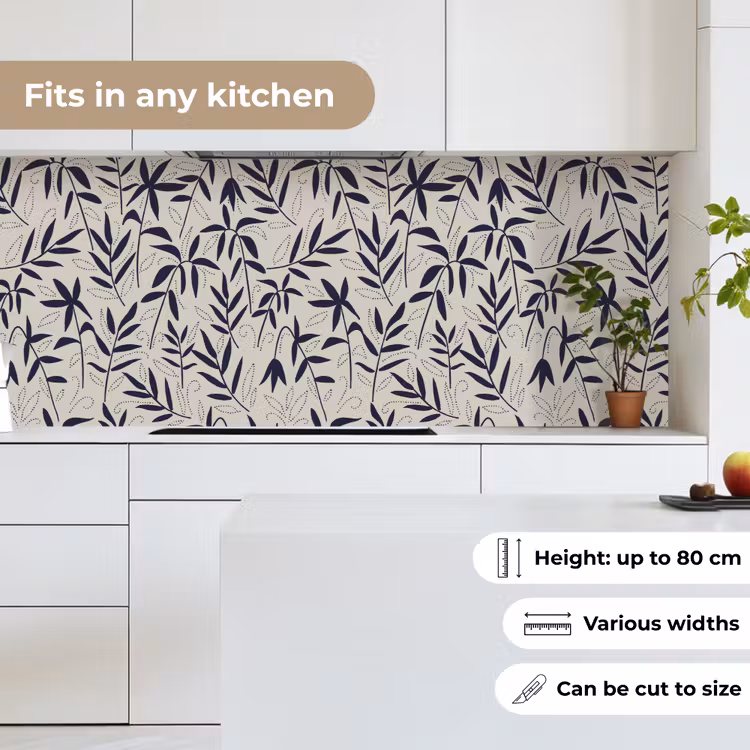 Kitchen splashback - Plants - Japan - Patterns — 7