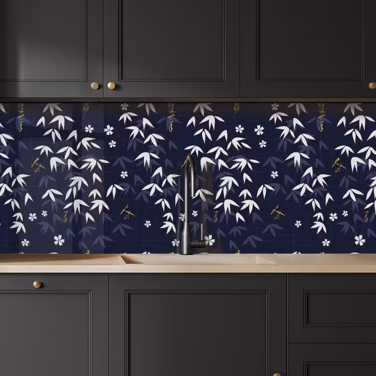 Kitchen splashback - Sakura - Blossom - Pattern - Japan — 6