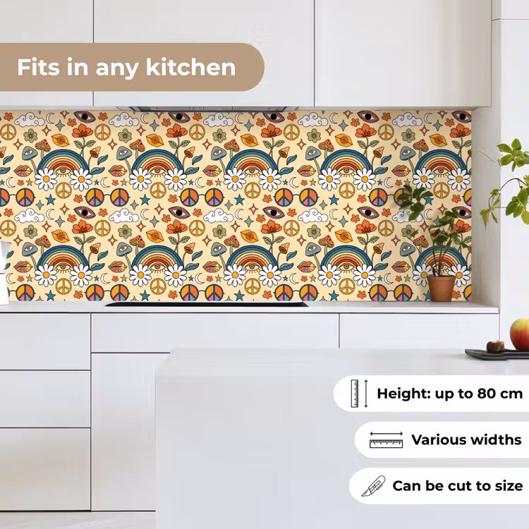 Kitchen splashback - Vintage - Patterns - Summer — 7