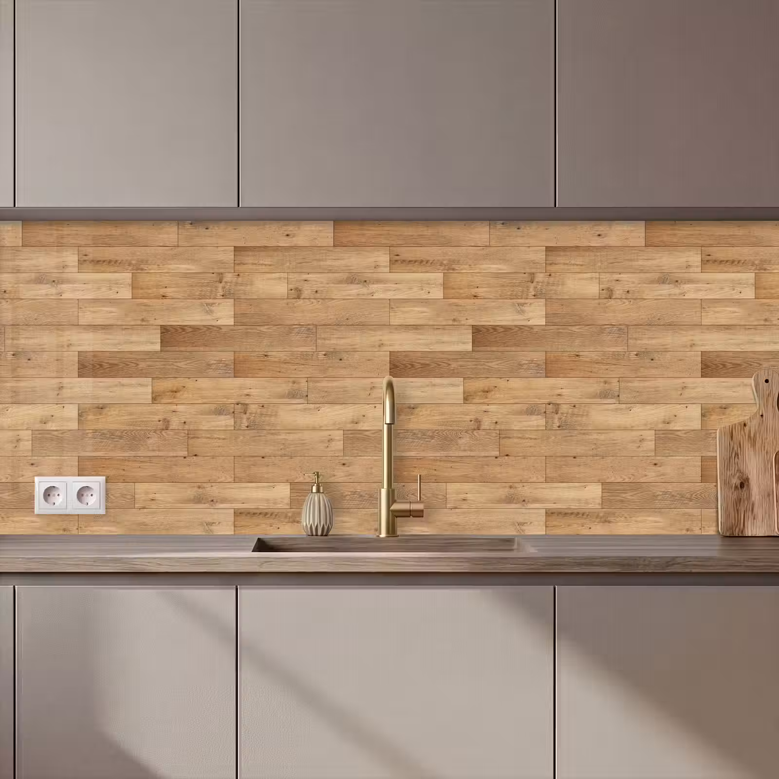 Kitchen splashback - Pattern - Parquet - Patterns — 1