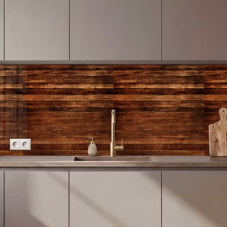 Kitchen splashback - Hardwood - Robust - Patterns — 1