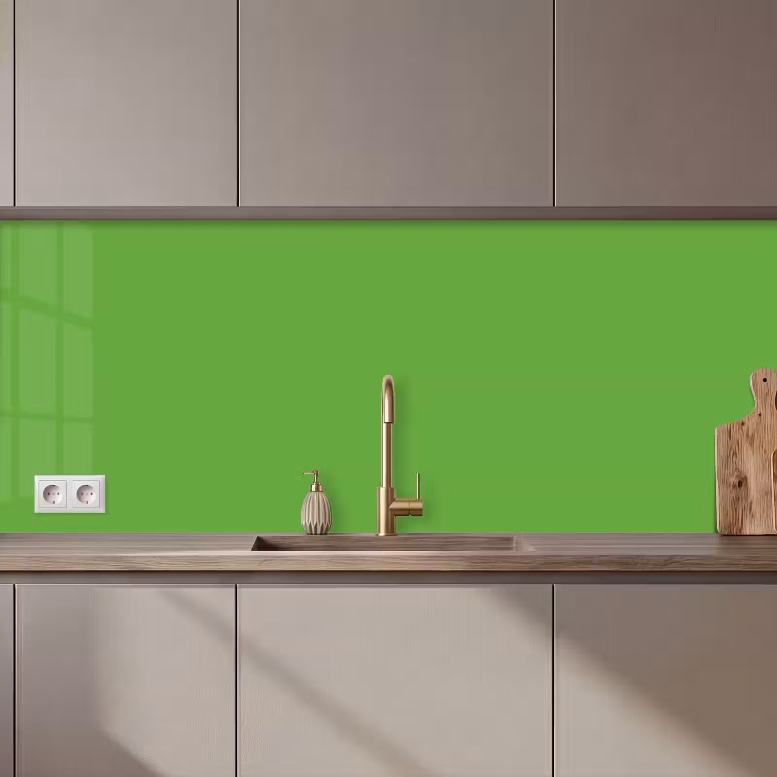 Kitchen splashback - Green - Colors - Nature — 1