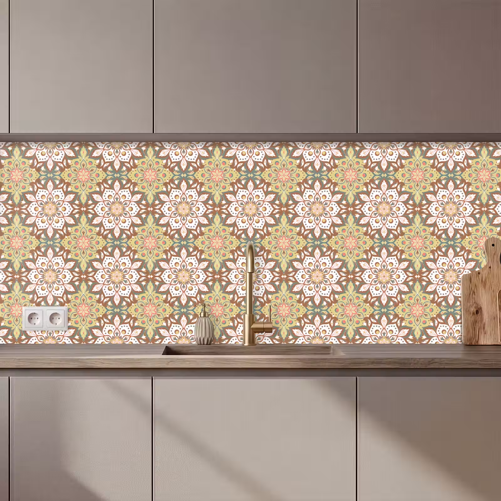 Kitchen splashback - Mandala - Bohemian - Patterns — 1
