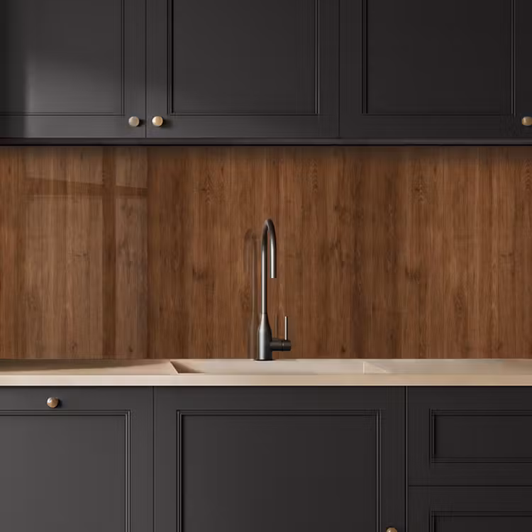 Kitchen splashback - Hardwood - Patterns - Brown — 6