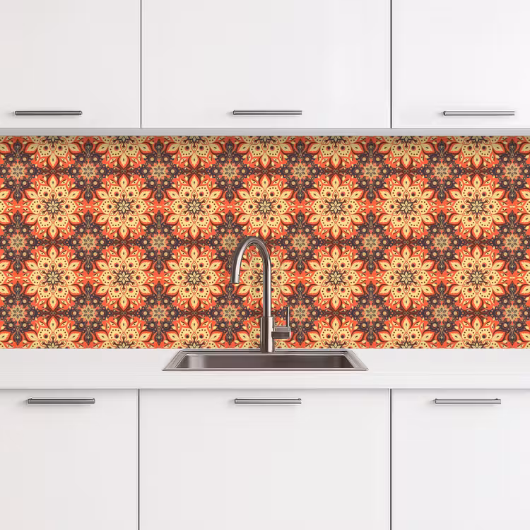 Kitchen splashback - Mandala - Bohemian - Design — 4