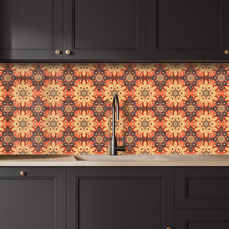 Kitchen splashback - Mandala - Bohemian - Design — 6