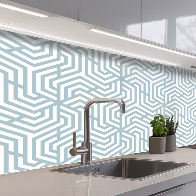 Kitchen splashback - Patterns - Abstract - Triangle - Geometry — 2