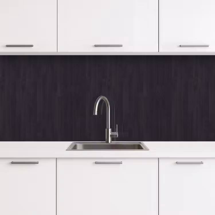 Kitchen splashback - Shelf - Black - Patterns — 4
