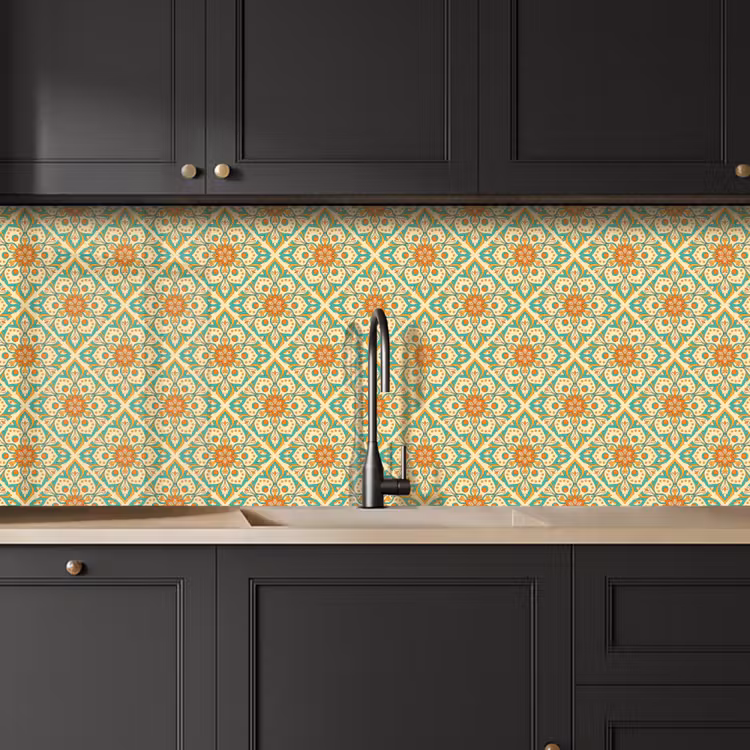 Kitchen splashback - Vintage - Bohemian - Patterns - Mandala — 6