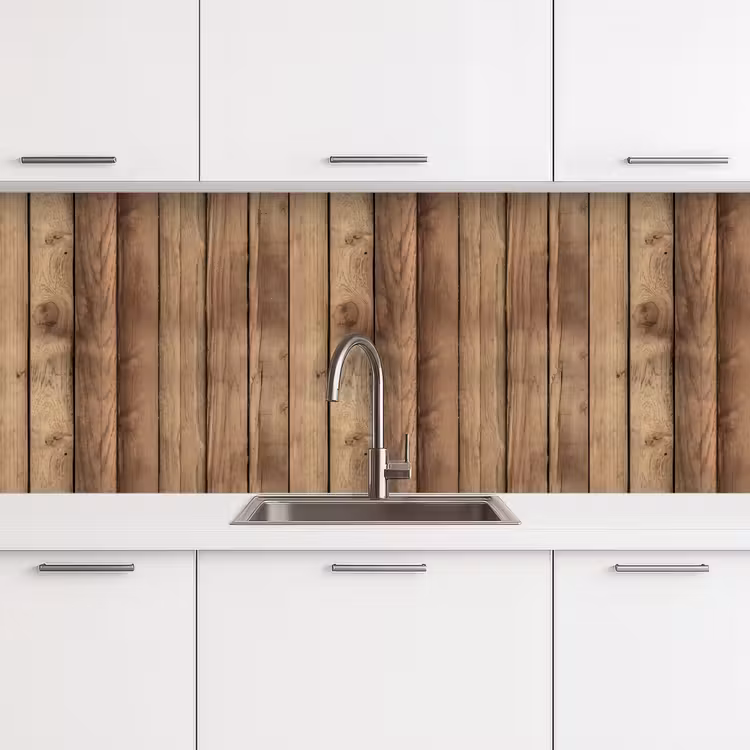 Kitchen splashback - Wood - Brocante - Patterns — 4