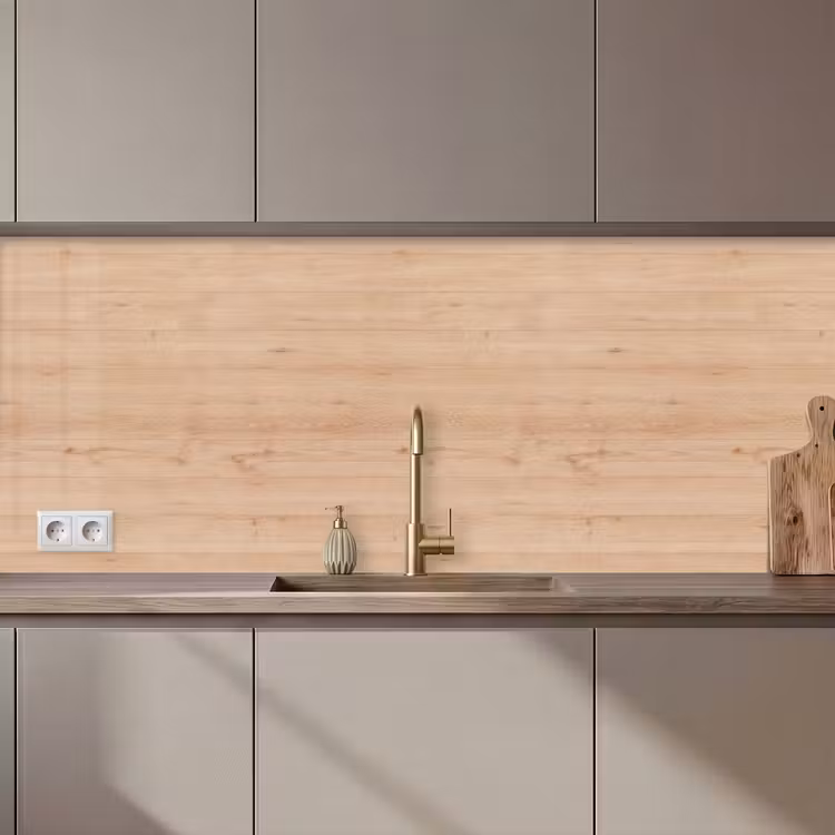 Kitchen splashback - Wood - Patterns - Shelves — 1