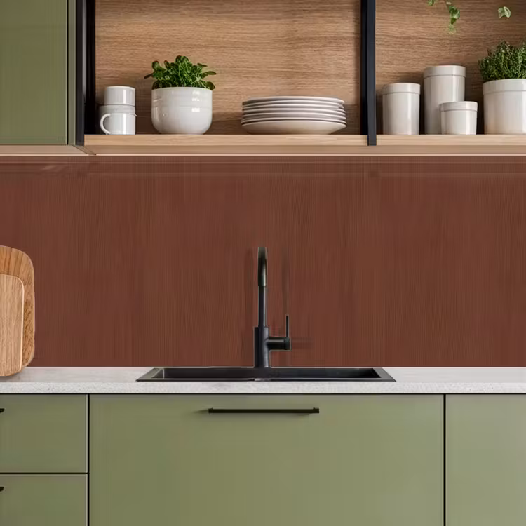 Kitchen splashback - Wood - Shelf - Abstract - Patterns — 8