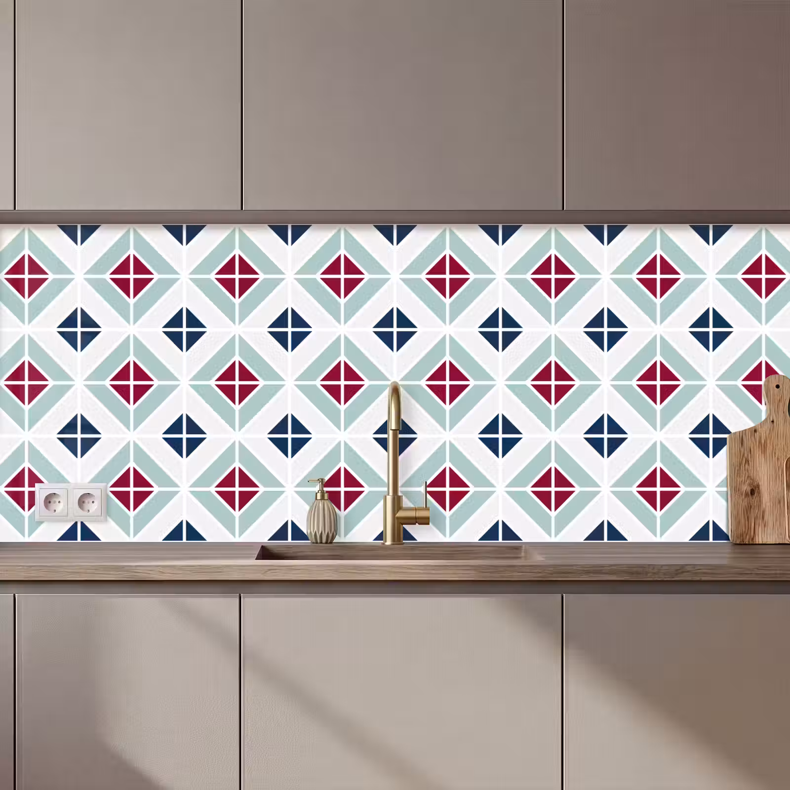 Kitchen splashback - Patterns - Tile - Abstract — 1