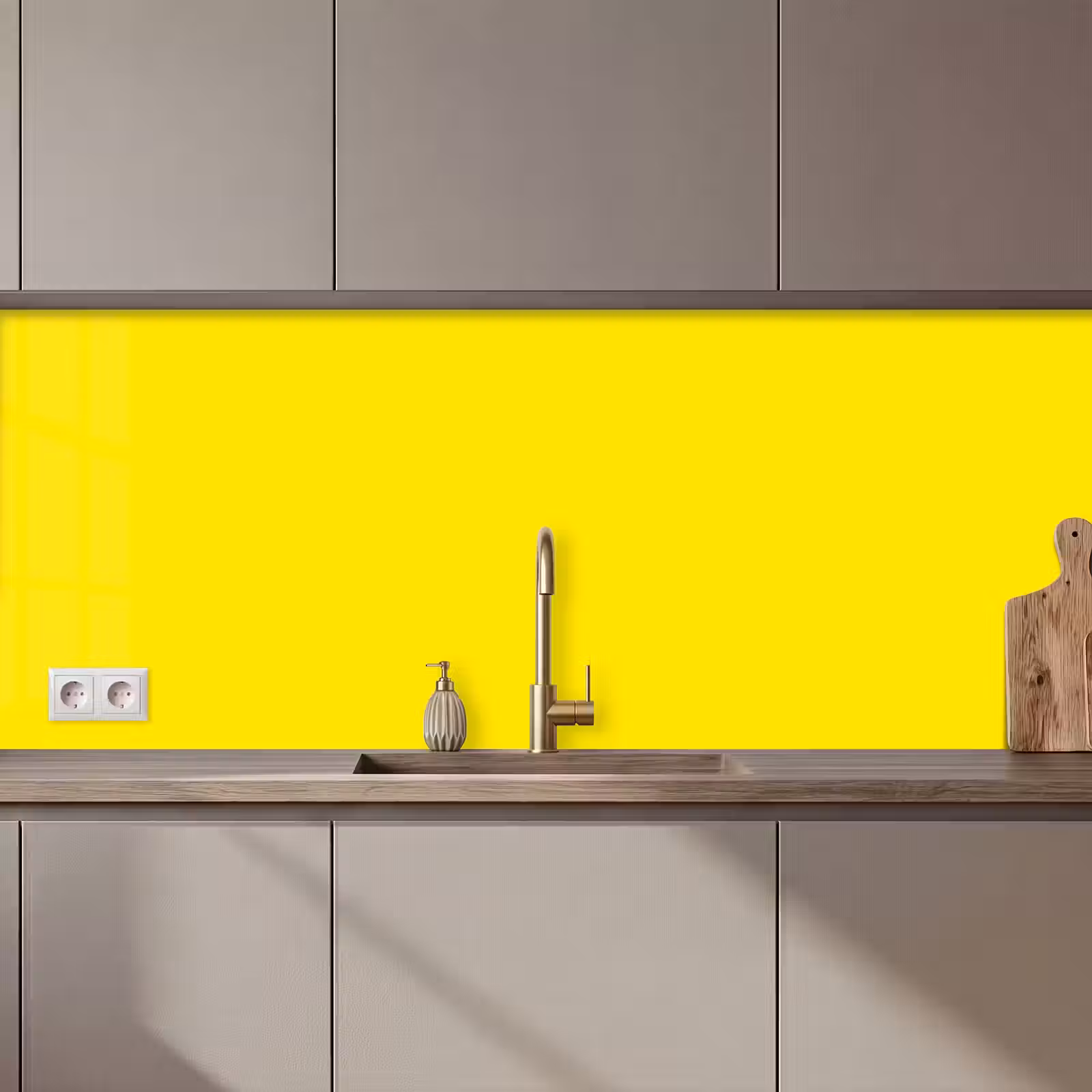 Kitchen splashback - Yellow - Lemon - Neon - Colors — 1