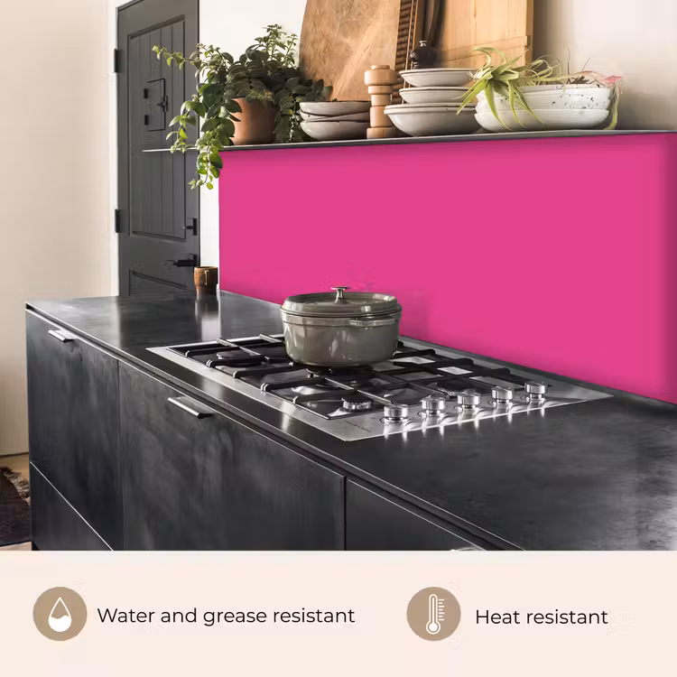 Kitchen splashback - Fuchsia - Neon - Colors — 5