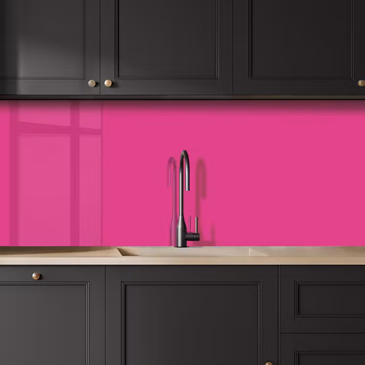 Kitchen splashback - Fuchsia - Neon - Colors — 6