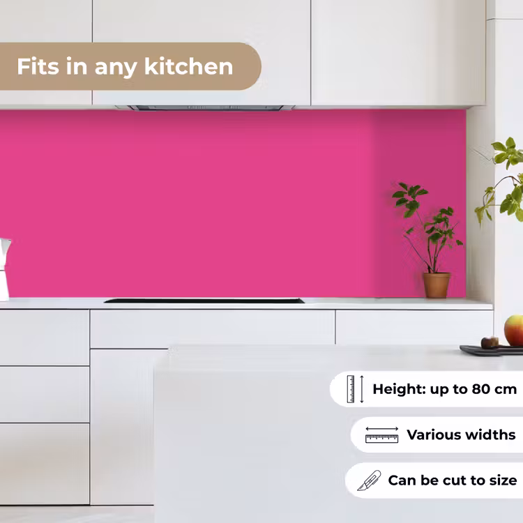 Kitchen splashback - Fuchsia - Neon - Colors — 7