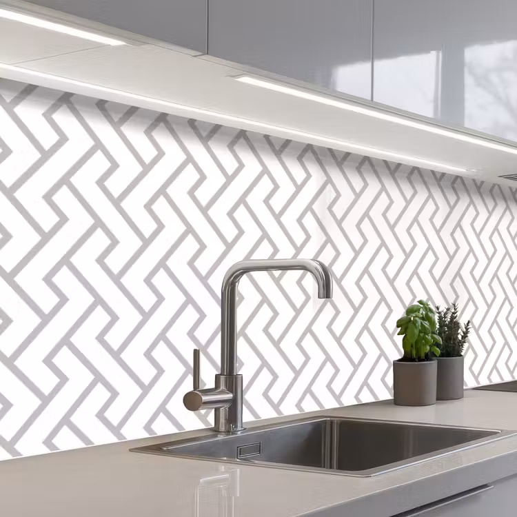 Kitchen splashback - Graphic - Pattern - Modern - Line — 2