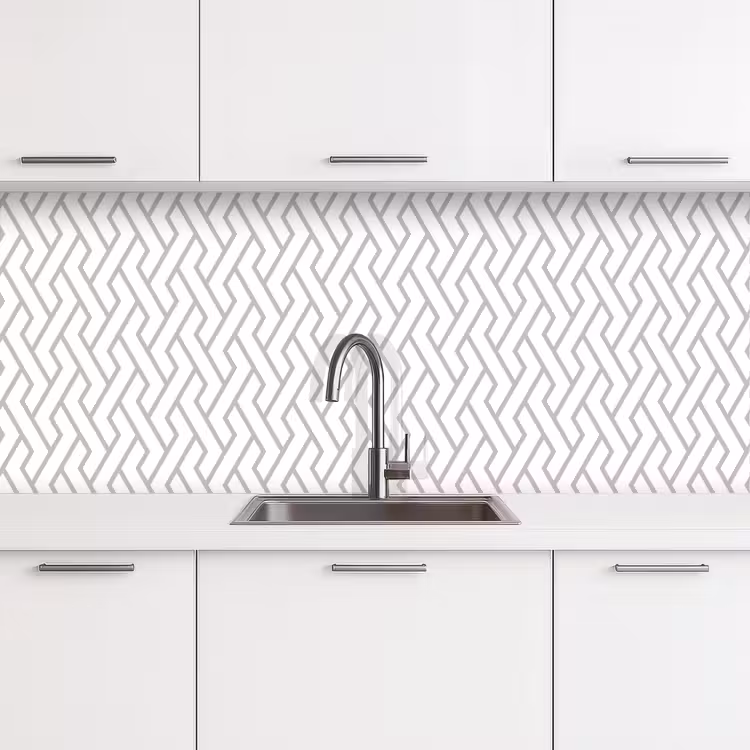 Kitchen splashback - Graphic - Pattern - Modern - Line — 4