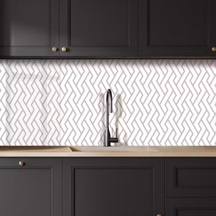 Kitchen splashback - Graphic - Pattern - Modern - Line — 6