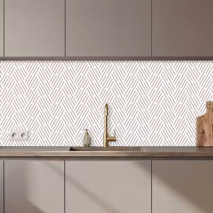 Kitchen splashback - Graphic - Pattern - Modern - Stripes — 1