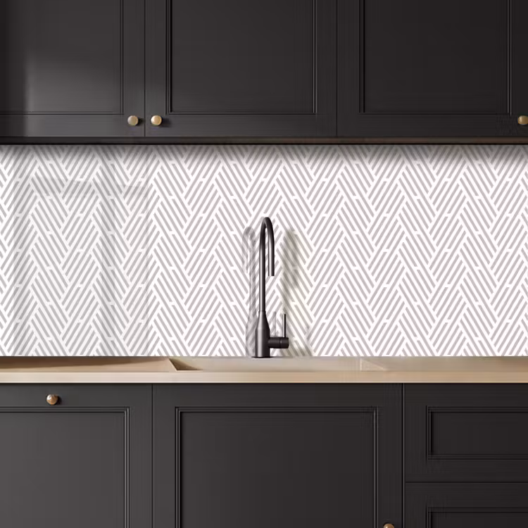 Kitchen splashback - Graphic - Pattern - Modern - Stripes — 6