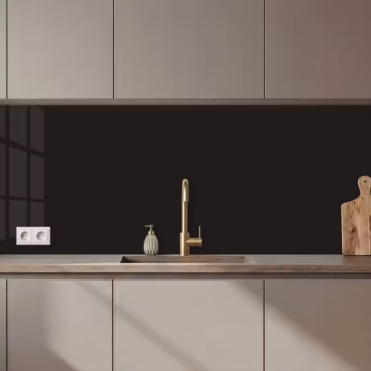 Kitchen splashback - Gray - Autumn - Seasons - Colors — 1