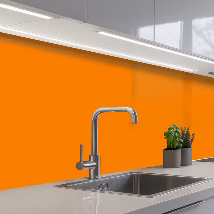 Kitchen splashback - Orange - Seasons - Autumn - Color — 2