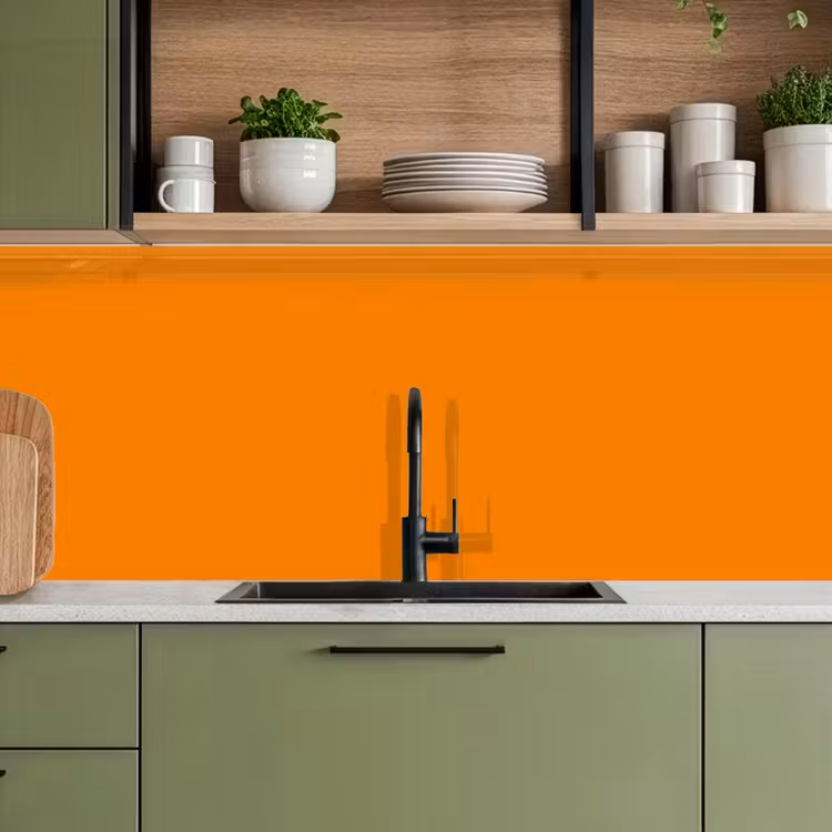 Kitchen splashback - Orange - Seasons - Autumn - Color — 8