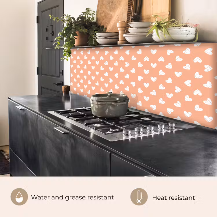 Kitchen splashback - Patterns - Abstract - Heart - Geometry — 5
