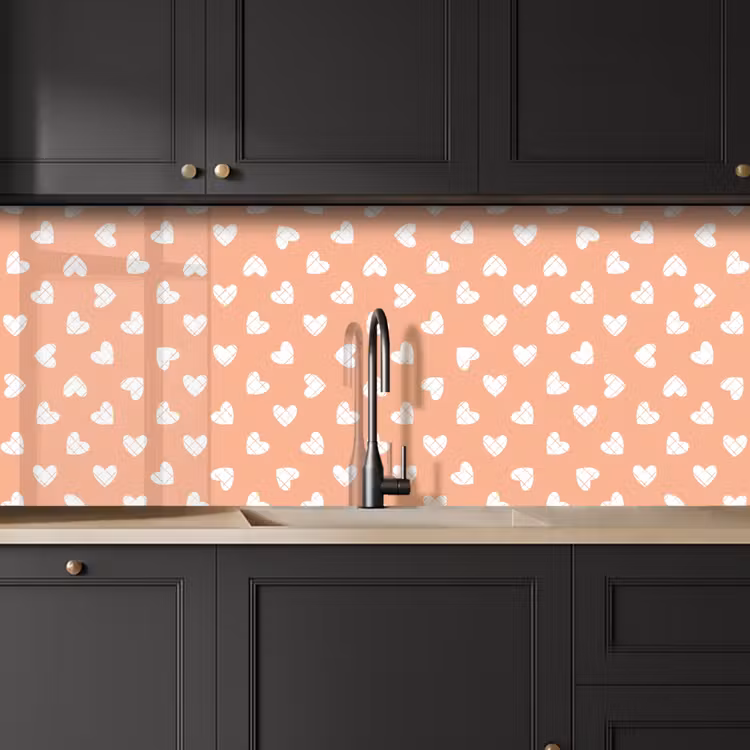 Kitchen splashback - Patterns - Abstract - Heart - Geometry — 6