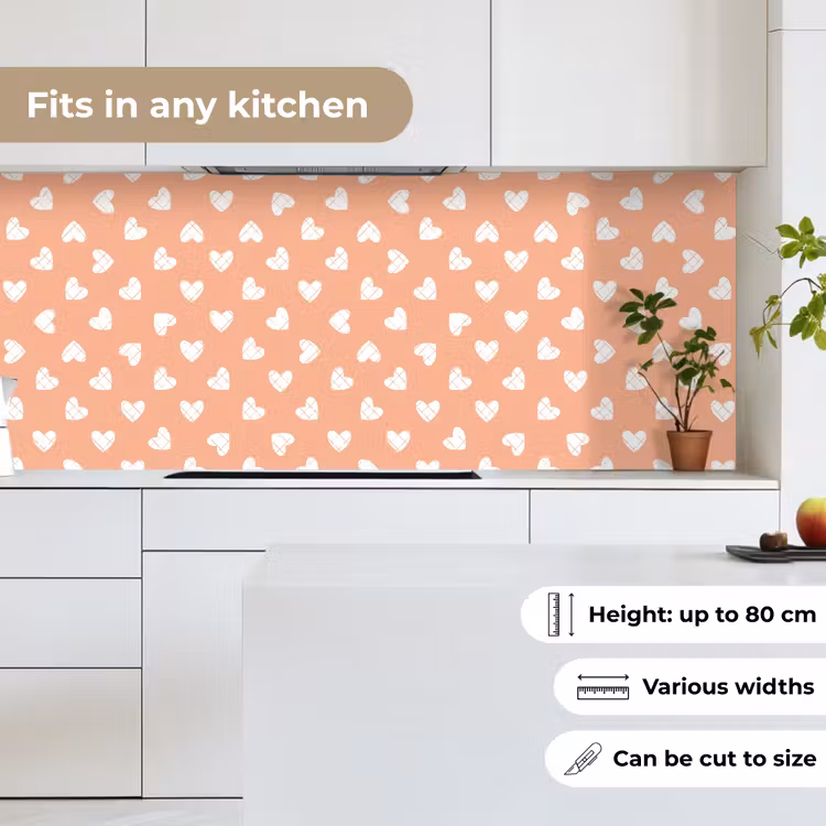 Kitchen splashback - Patterns - Abstract - Heart - Geometry — 7