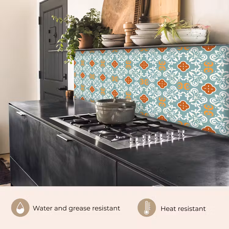 Kitchen splashback - Patterns - Flowers - Abstract — 5
