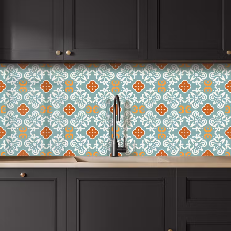 Kitchen splashback - Patterns - Flowers - Abstract — 6