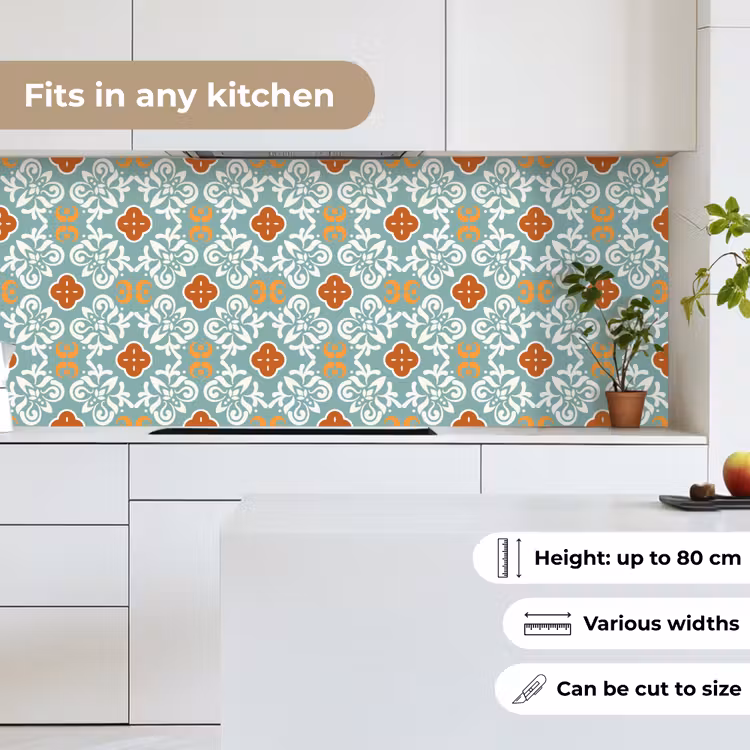 Kitchen splashback - Patterns - Flowers - Abstract — 7