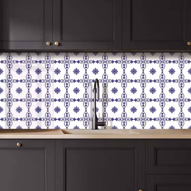Kitchen splashback - Portugal - Patterns - Blue — 6