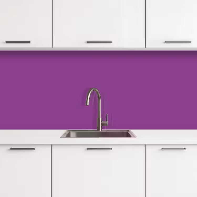 Kitchen splashback - Purple - Colors - Solid — 4