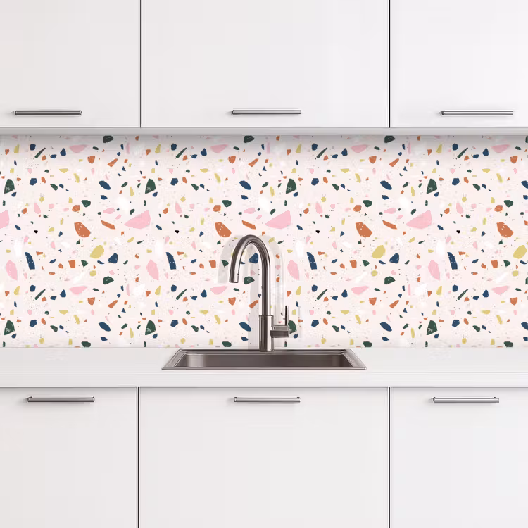 Kitchen splashback - Terrazzo - Pattern - Colorful — 4