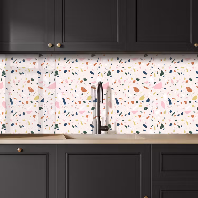 Kitchen splashback - Terrazzo - Pattern - Colorful — 6