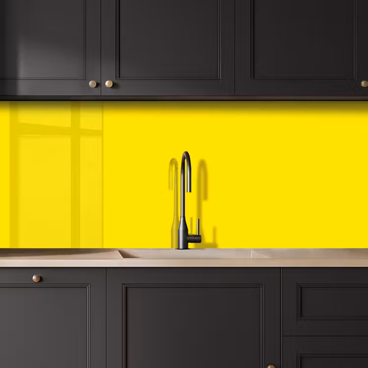 Kitchen splashback - Yellow - Lemon - Neon - Colors — 6