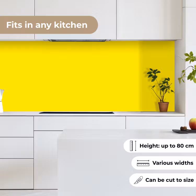 Kitchen splashback - Yellow - Lemon - Neon - Colors — 7