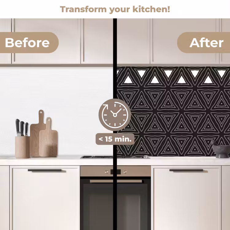 Kitchen splashback - Geometry - Design - Mosaic — 3