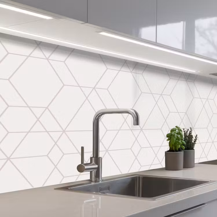 Kitchen splashback - Mosaic - Design - Geometry — 2