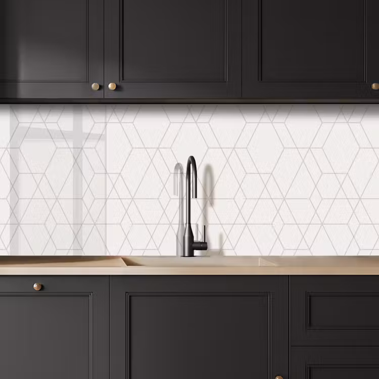Kitchen splashback - Mosaic - Design - Geometry — 6