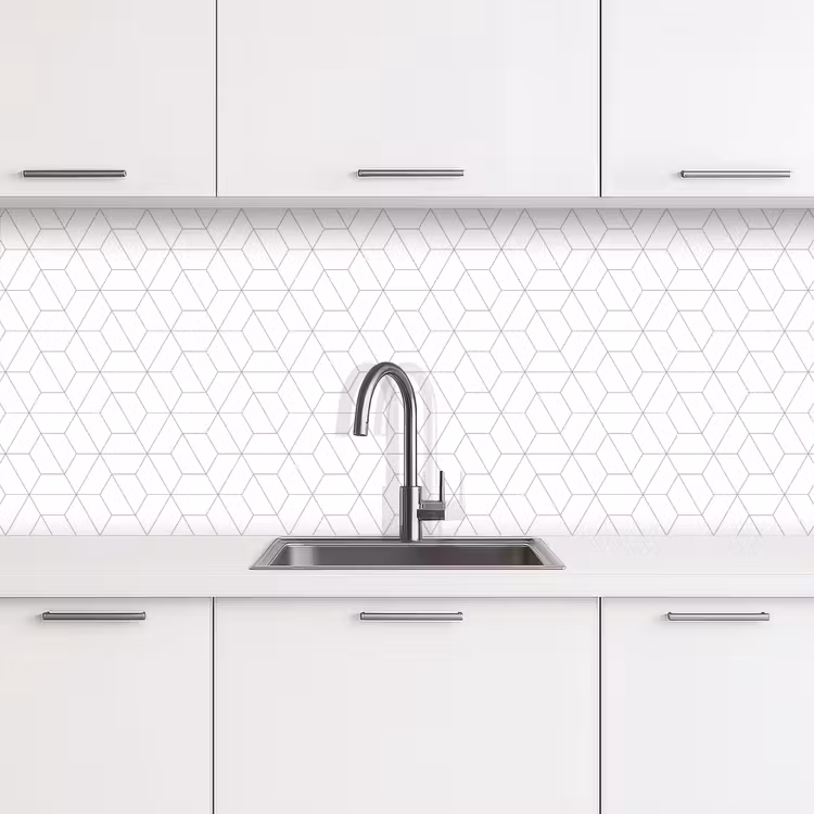 Kitchen splashback - Geometry - Line - Pattern — 4