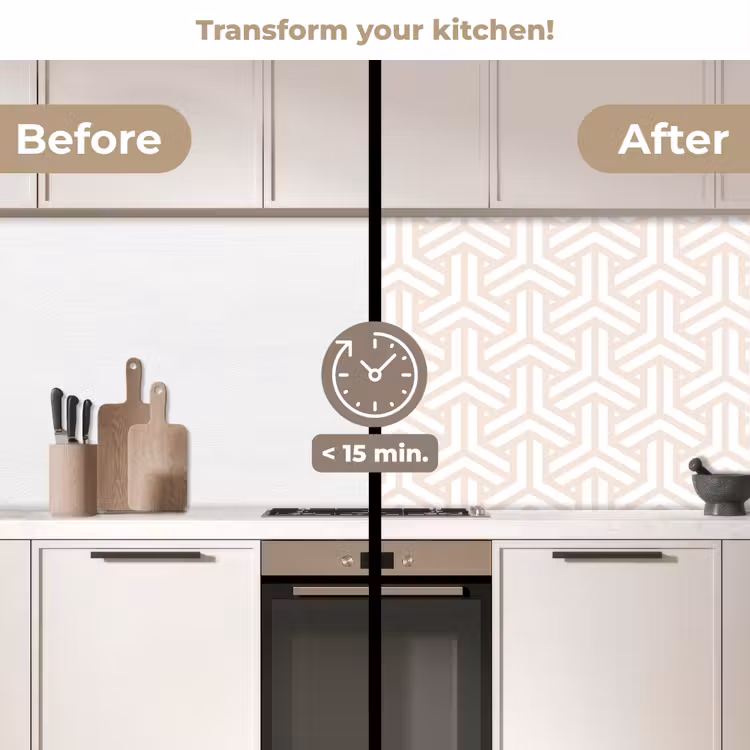 Kitchen splashback - Geometry - Line - Shape - Pattern — 3