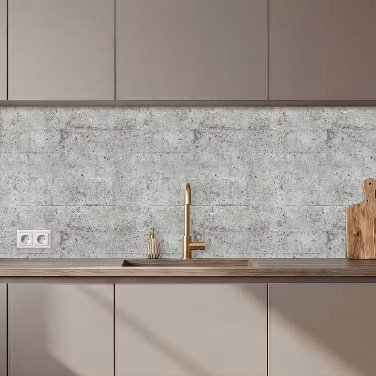 Kitchen splashback - Gray - Wall - Pores — 1